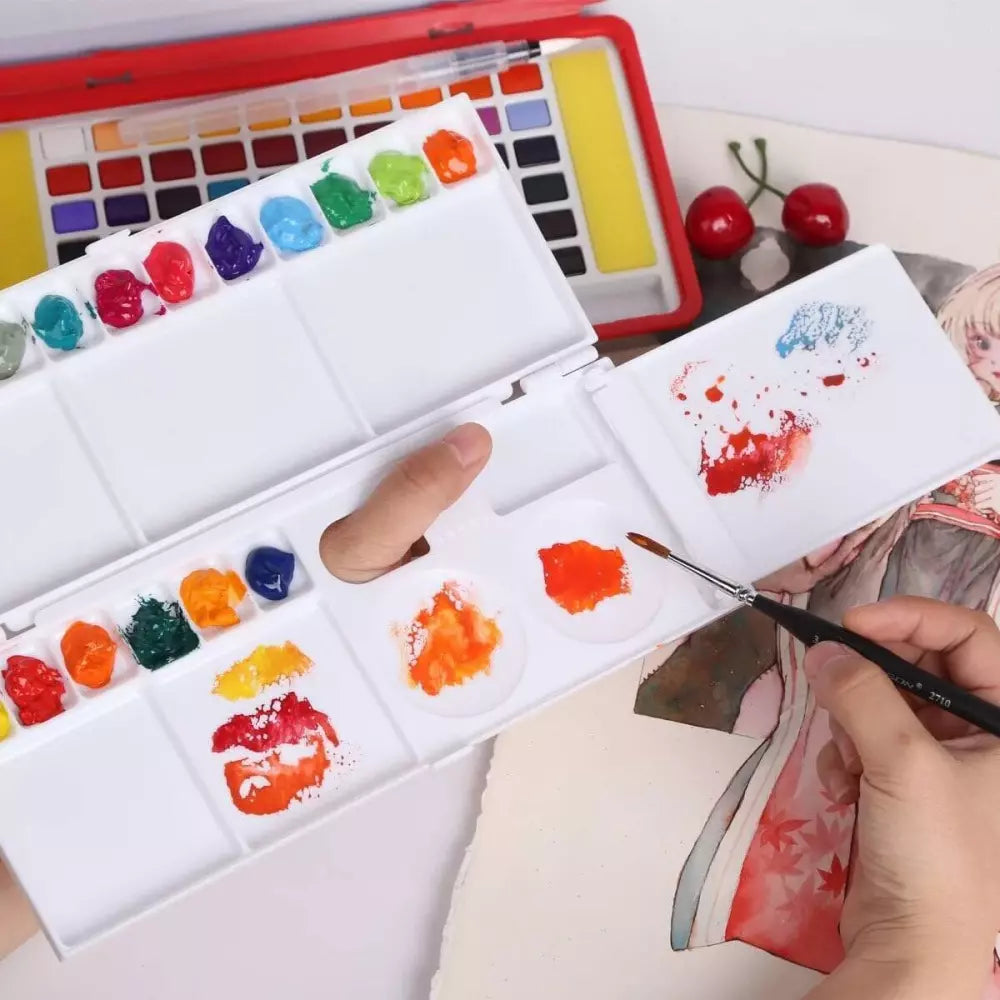 Plastic Watercolor Palette Multifunctional