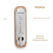 Pratikpen Makta Guided Sandpaper Measured (mm)
