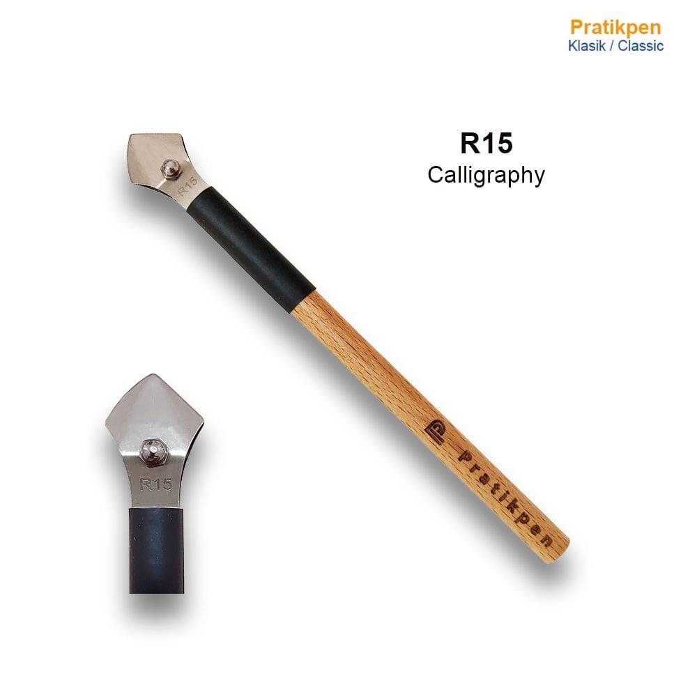 Pratikpen Ruling Set of 5 - Leather Pen Holder