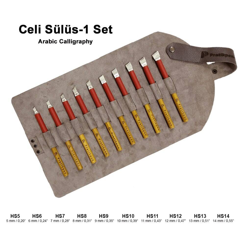 Pratikpen Thuluth (1) Pencil Set of 10