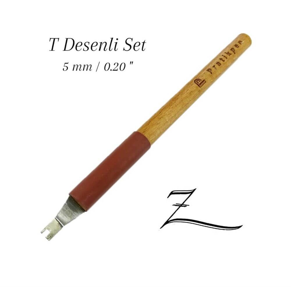 Pratikpen (T) Patterned Calligraphy Pen 5 mm