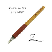 Pratikpen (T) Patterned Calligraphy Pen 5 mm