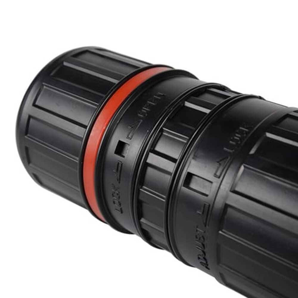 Project Tube Black Diameter: 8 cm Length 65-110 cm