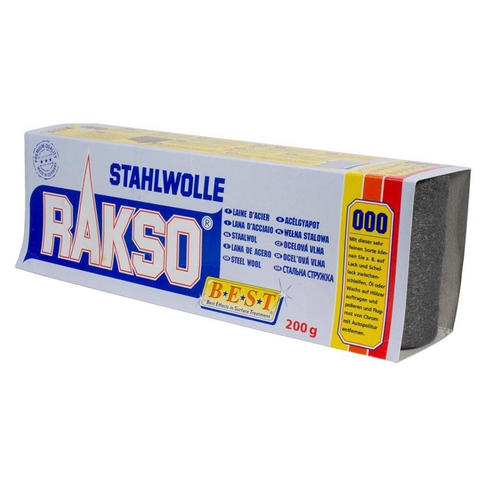 Rakso Steel Wool Sandpaper 000