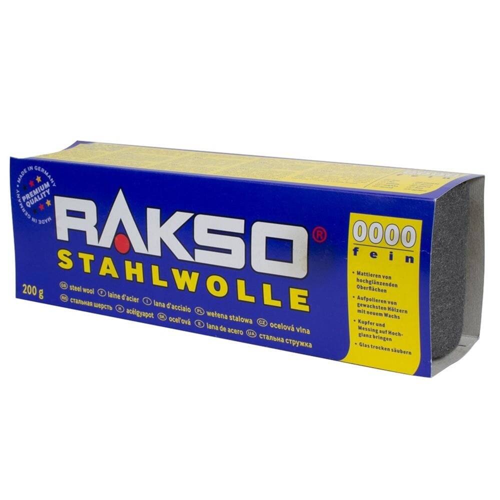 Rakso Steel Wool Sandpaper 0000