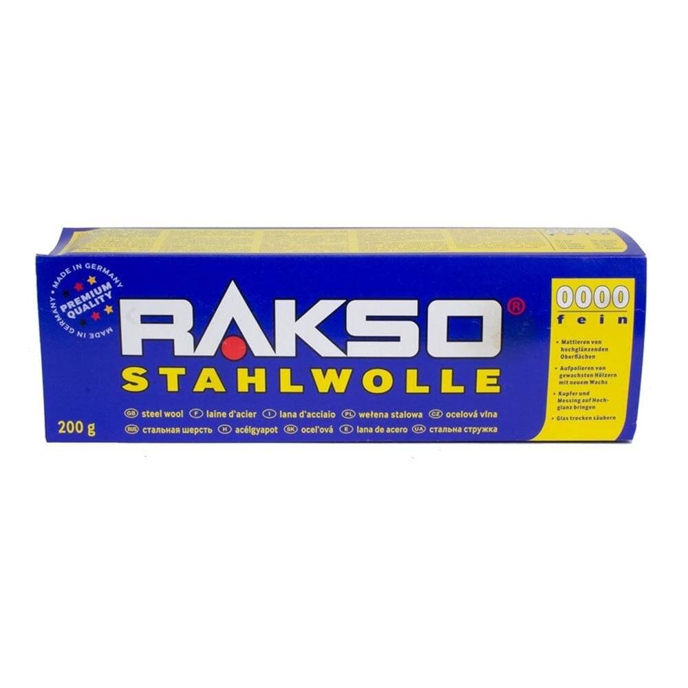 Rakso Steel Wool Sandpaper 0000
