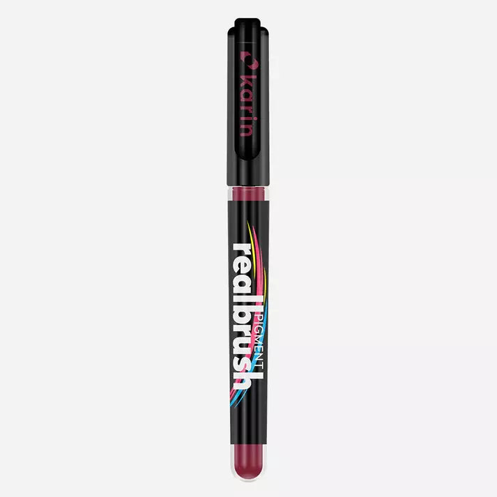 Realbrush Pigment Marker Burgundy