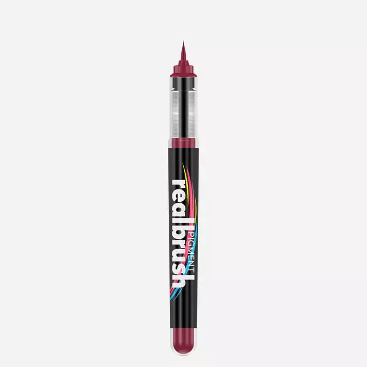 Realbrush Pigment Marker Burgundy