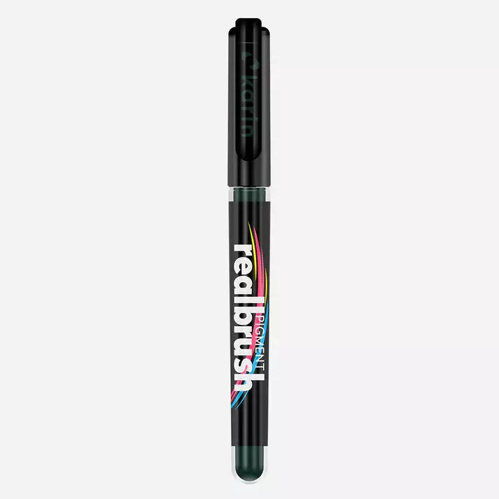 Realbrush Pigment Marker Olive Black