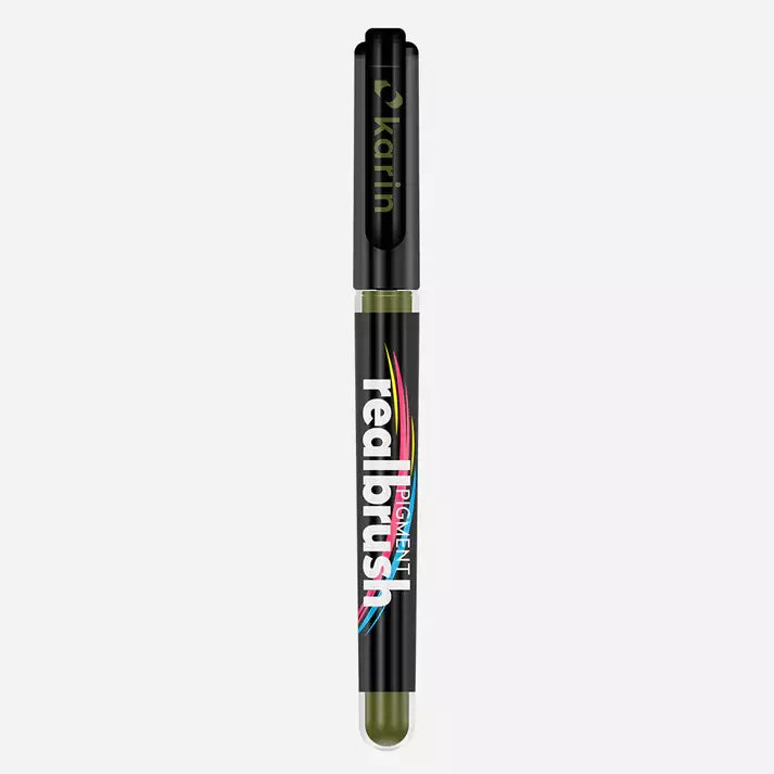 Realbrush Pigment Marker Olive Green