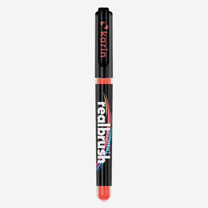 Realbrush Pigment Marker Orange Red