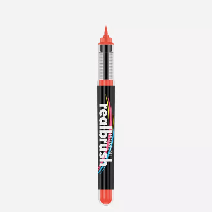 Realbrush Pigment Marker Orange Red