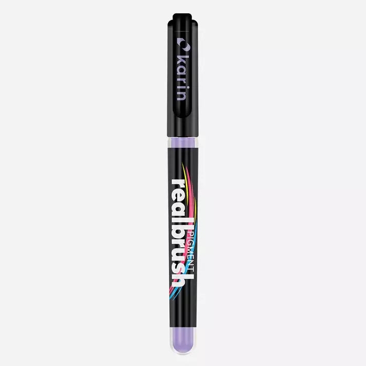 Realbrush Pigment Marker Pastel Violet Blue