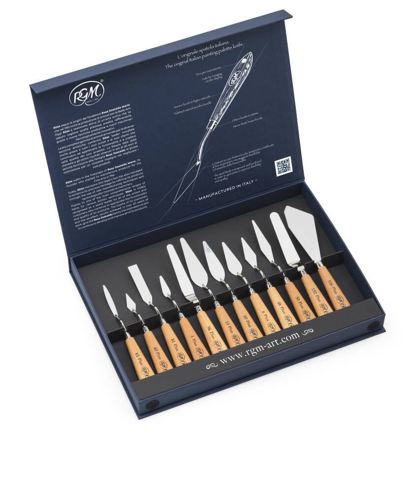 Rgm Set 12 Plus Acacia Cartone Rigido