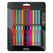 Rotring Fineliner Felt Tip Mixed 10 Pieces