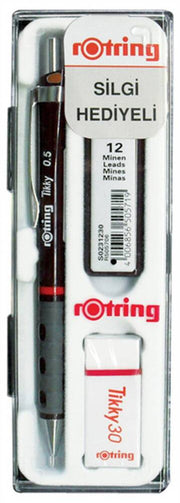 Rotring Tikky Versatil School Set 0.5 mm Claret Red