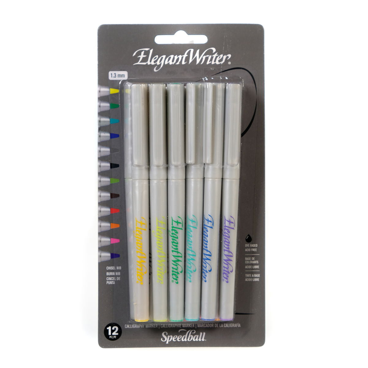 Speedball Elegant Writer Kaligrafi Marker Set 12'li