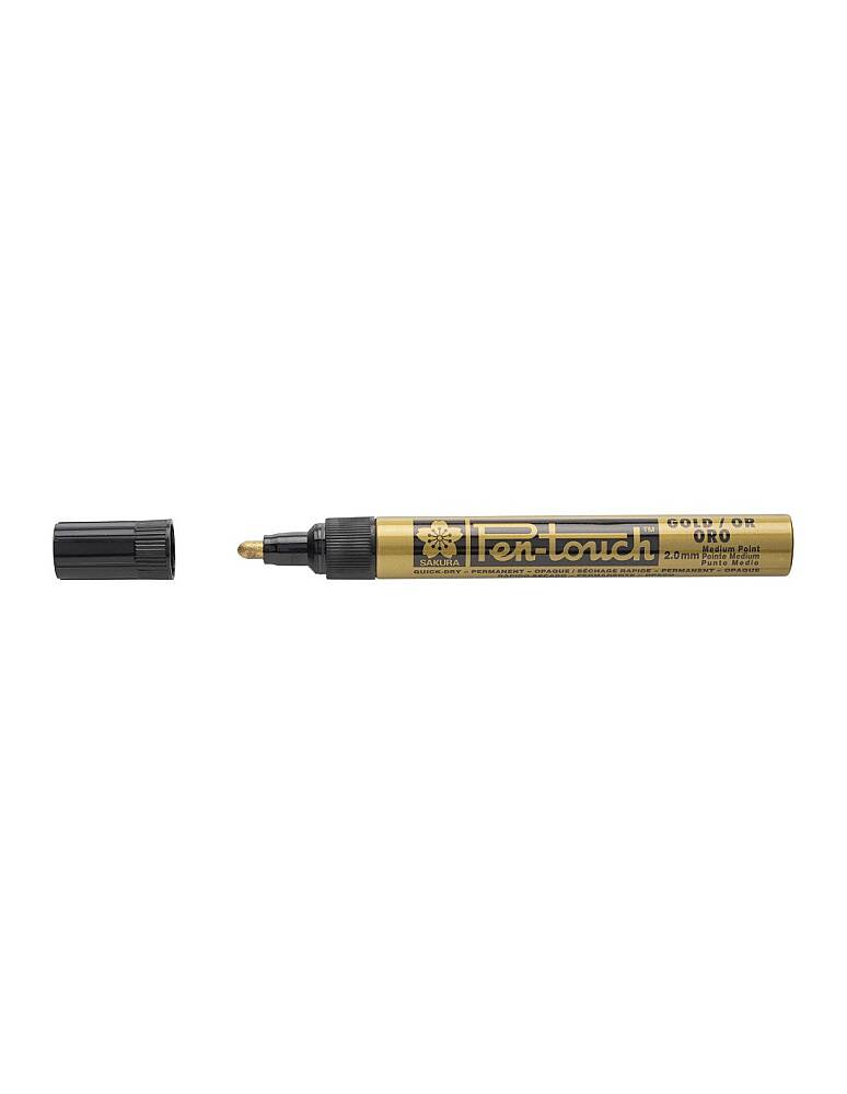 Sakura Pen Touch Kaligrafi Kalemi Medium 2.0 mm Altın