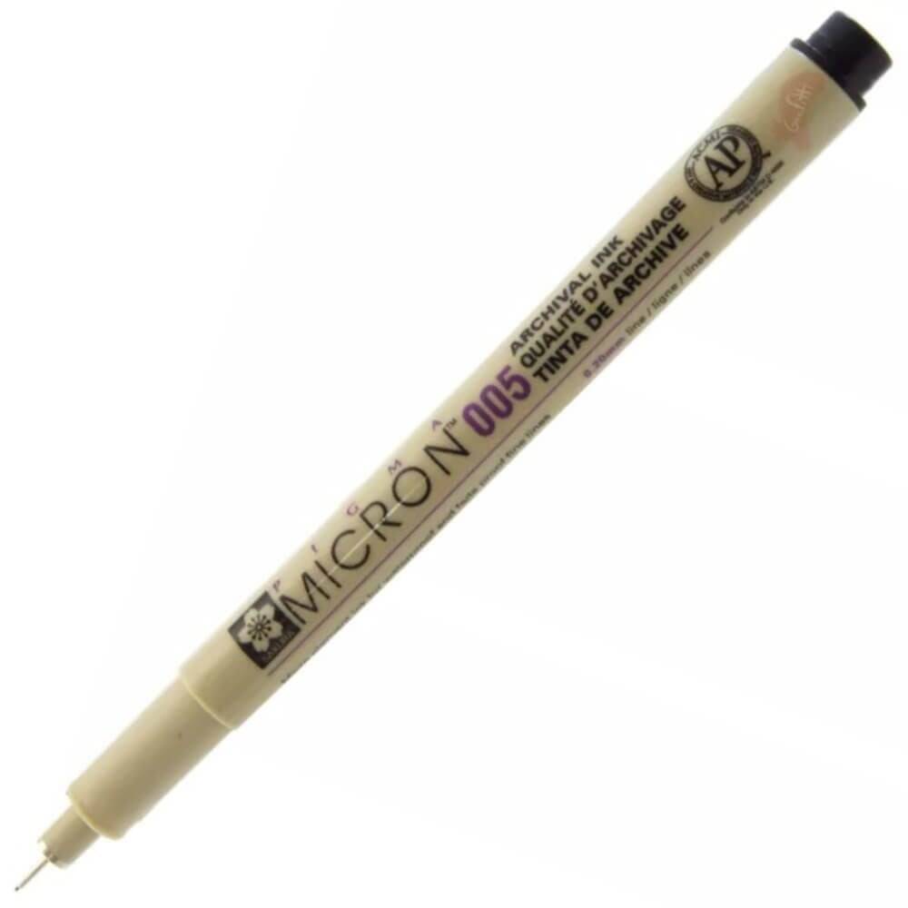 Sakura Pigma Micron 02 Çizim Kalemi Siyah 0.30 mm