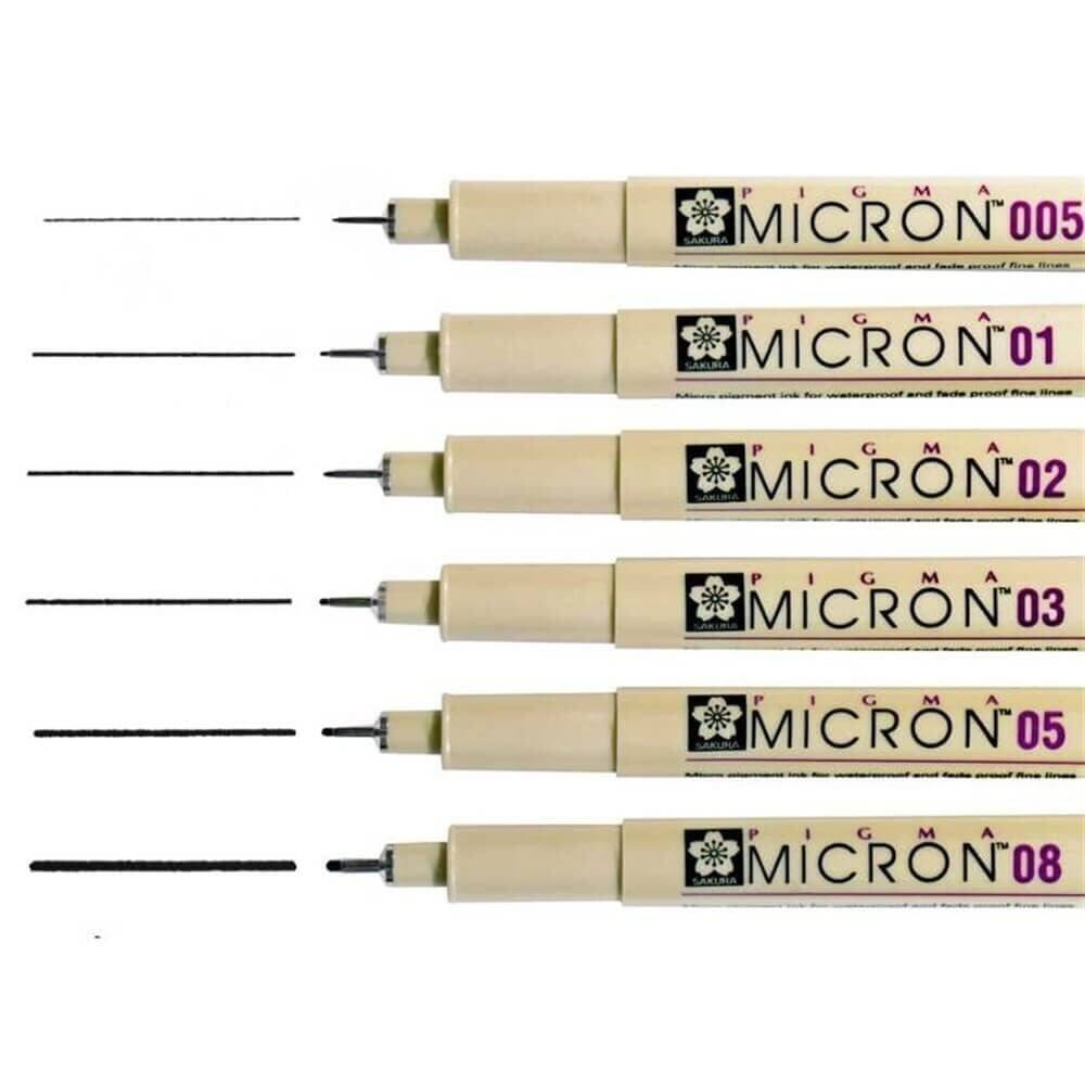 Sakura Pigma Micron 03 Çizim Kalemi Siyah 0.35 mm