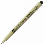 Sakura Pigma Micron 10 Çizim Kalemi Siyah 0.60 mm