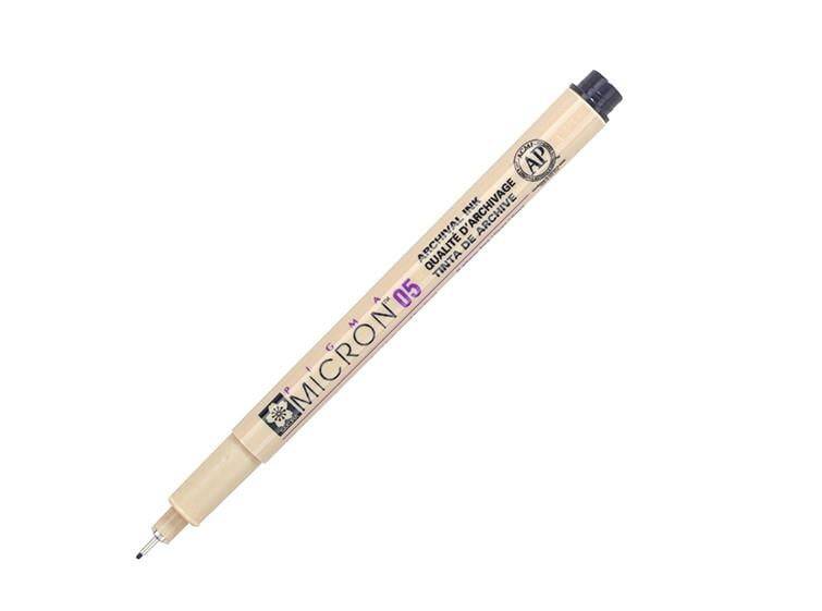 Sakura Pigma Micron 05 Çizim Kalemi Siyah 0.45 mm