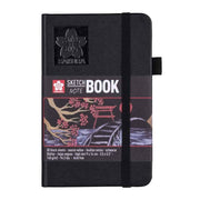 Sakura Sketch Book Black 140Gr 9X14Cm