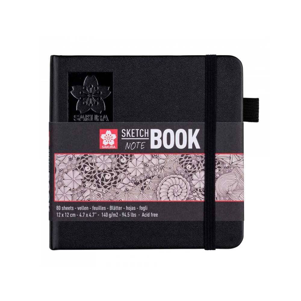 Sakura Sketch Book White 140Gr 12X12Cm