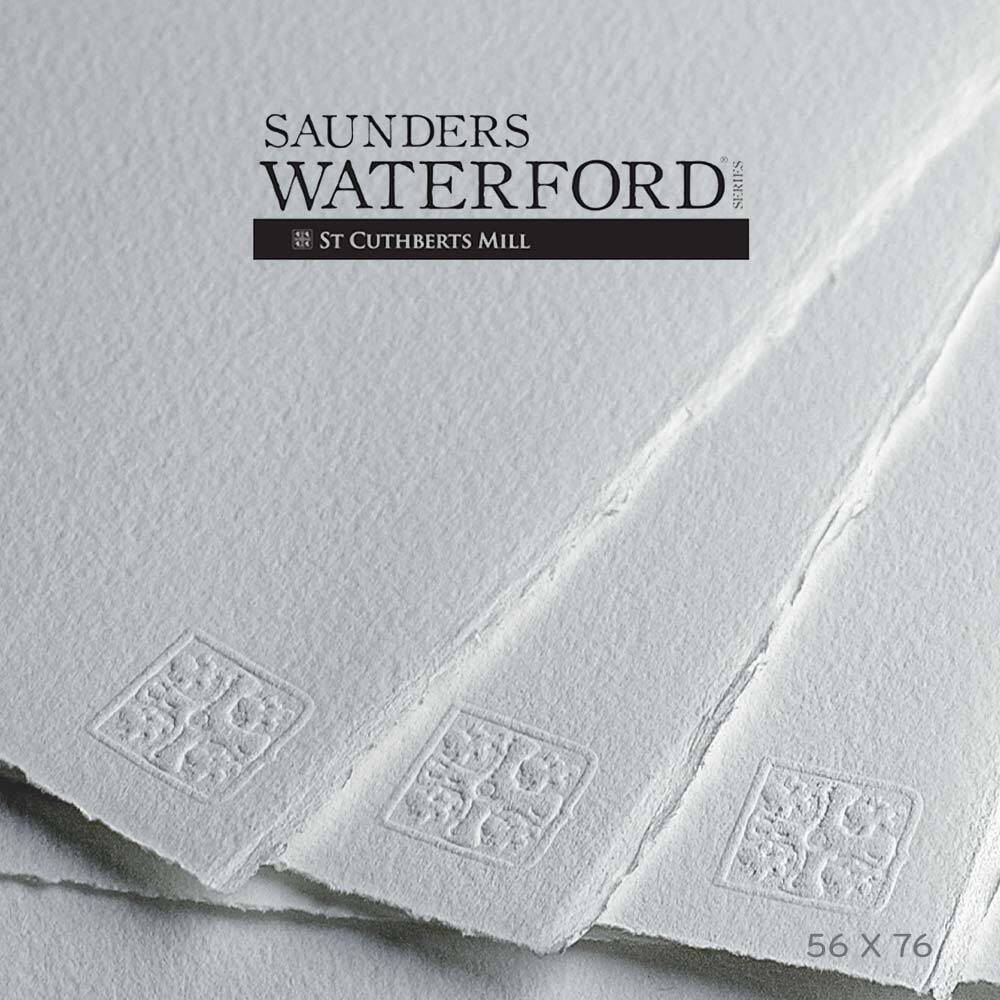 Saunders Waterford Sulu Boya Kağıdı 56x76 cm 638 gr High White Hot Pressed