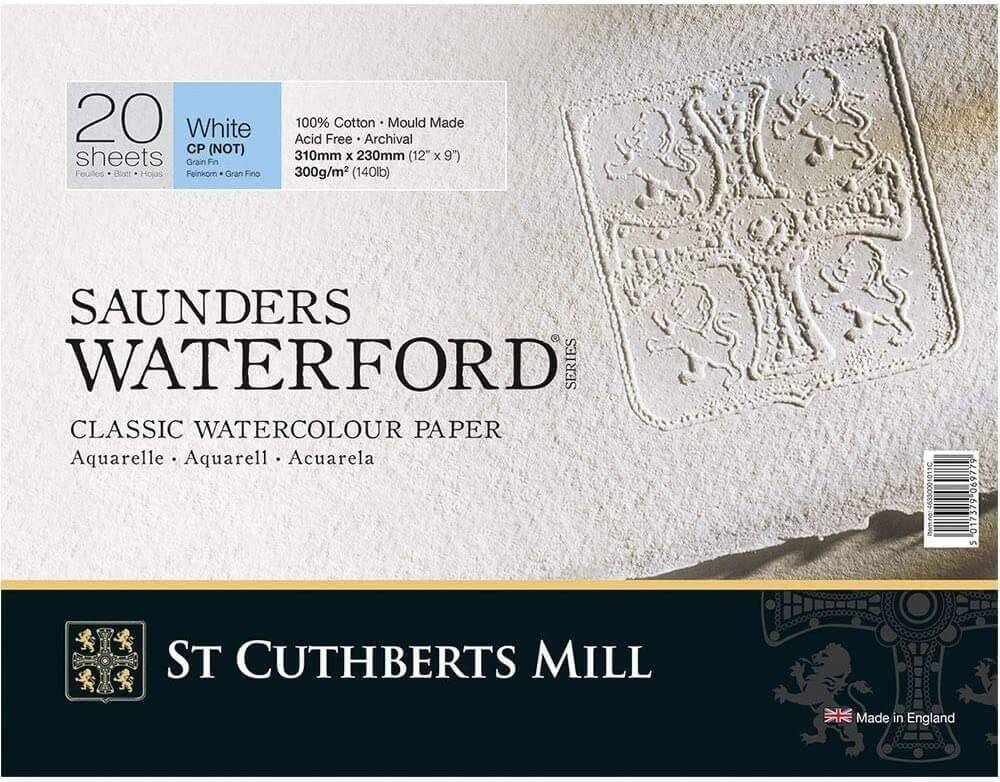 Saunders Waterford Suluboya Blok Cp 23x31cm 300gr 20syf
