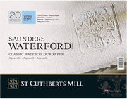Saunders Waterford Watercolor Block Cp 23x31cm 300gr 20pages