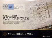 Saunders Waterford Watercolor Block Cp 26x36cm 300gr 20pages