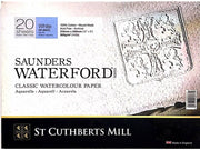 Saunders Waterford Suluboya Blok CP High White 23x31 cm 300gr 20 sf