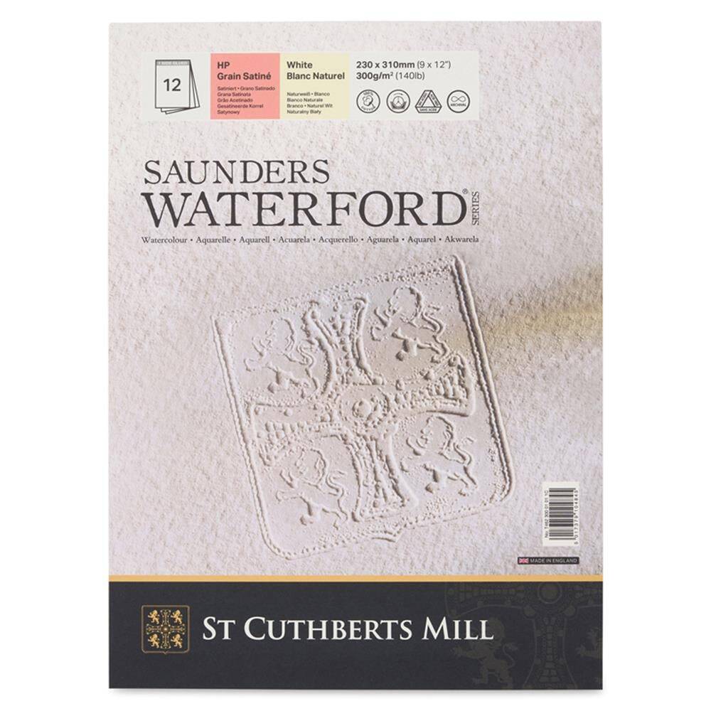 Saunders Waterford Watercolor Block HP 31X23 cm 300gr 12pages