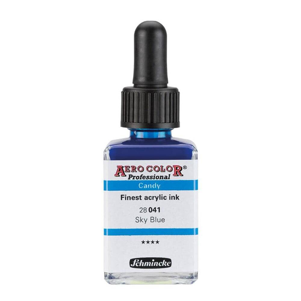 Schmincke Aero Color Akrilik Mürekkep 28 ml 041 Sky Blue