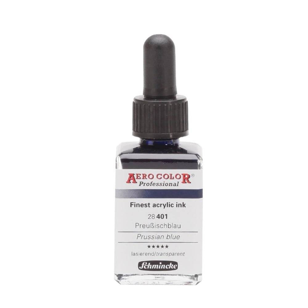 Schmincke Aero Color Akrilik Mürekkep 28 ml 401 Prussian Blue