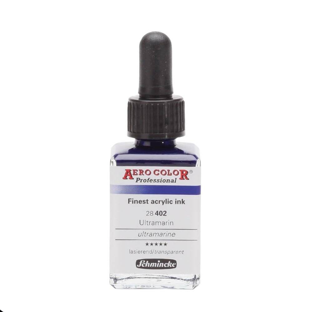 Schmincke Aero Color Akrilik Mürekkep 28 ml 402 Ultramarine