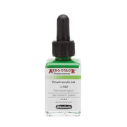 Schmincke Aero Color Acrylic Ink 28 ml 502 Permanent Green