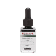 Schmincke Aero Color Acrylic Ink 28 ml 504 Chromium Oxide Green Brilliant