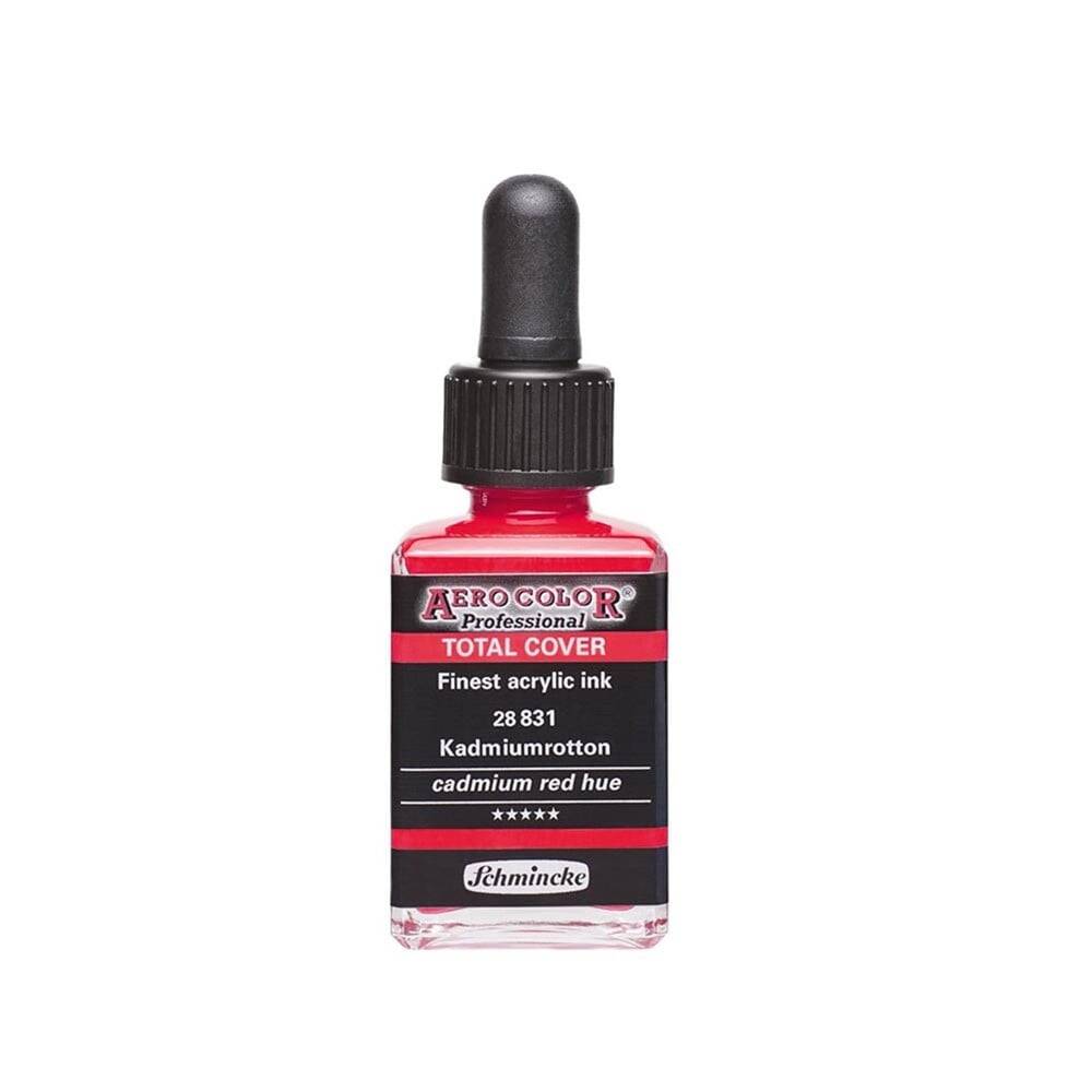 Schmincke Aero Color Akrilik Mürekkep 28 ml 831 Cadmium Red Hue