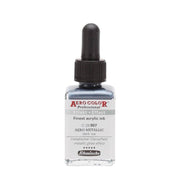 Schmincke Aero Color Akrilik Mürekkep 28 ml 907 Aero Metallic Dark Ice