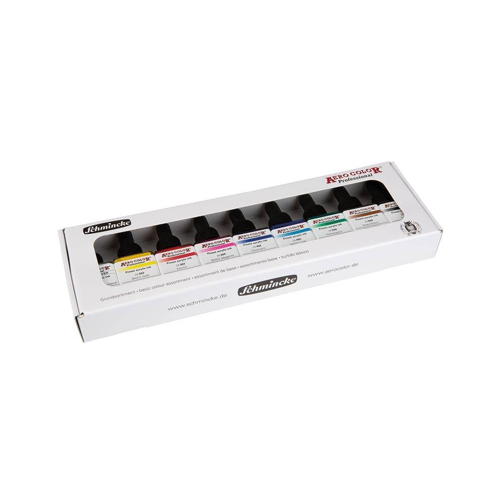 Schmincke Aero Color Acrylic Ink Set 9x28ml