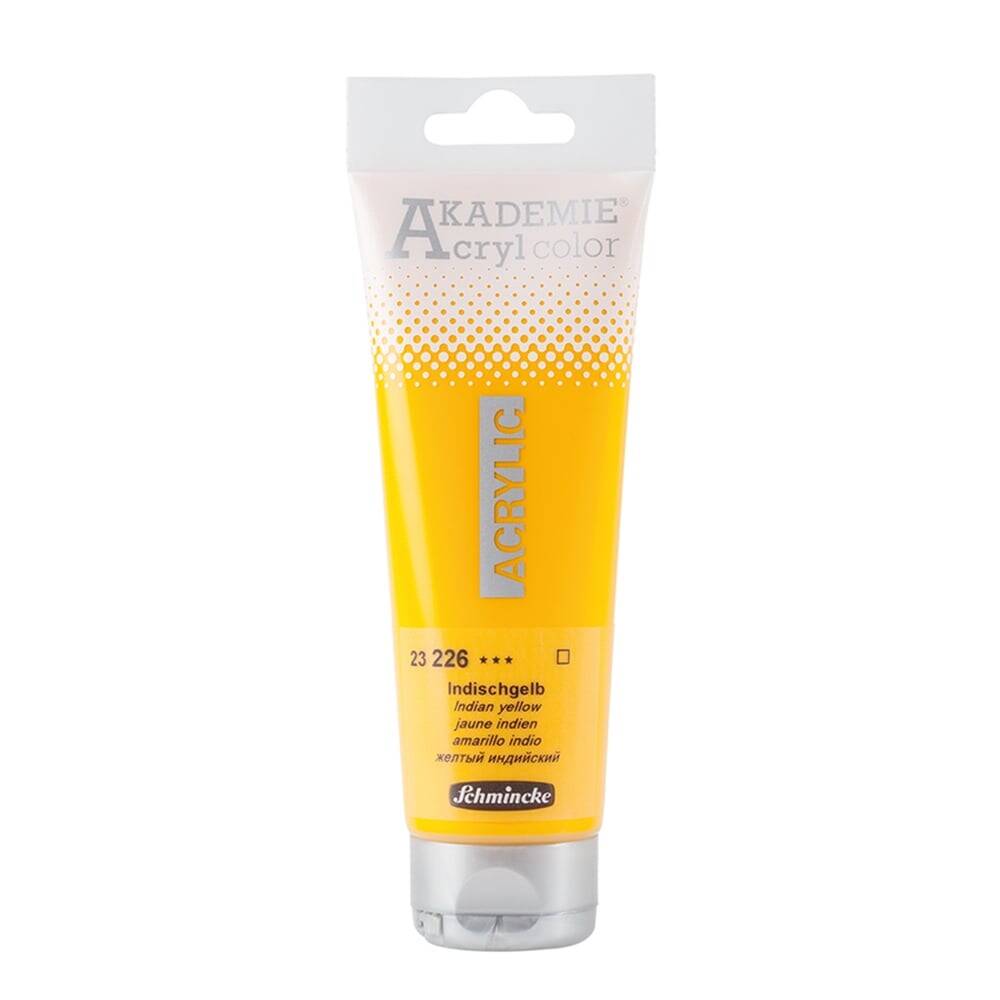 Schmincke Akademie Akrilik Boya 120 ml 226 Indian Yellow