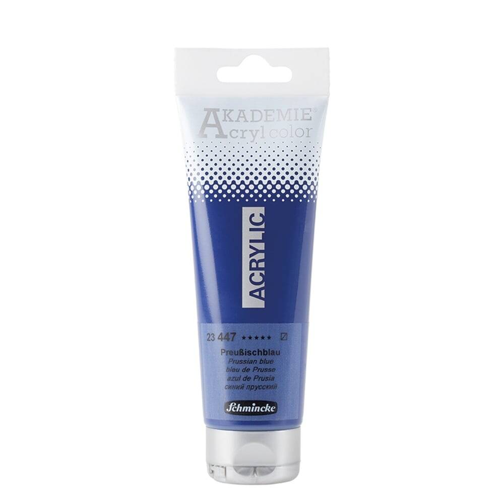 Schmincke Akademie Acrylic Paint 120 ml 447 Prussian Blue