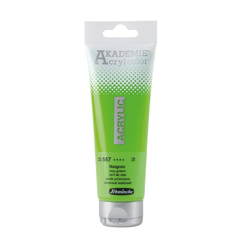 Schmincke Akademie Acrylic Paint 120 ml 557 May Green