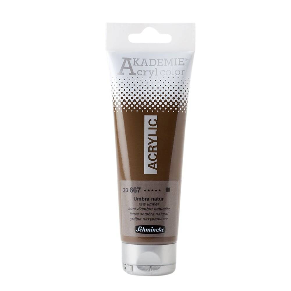 Schmincke Akademie Acrylic Paint 120 ml 667 Raw Umber
