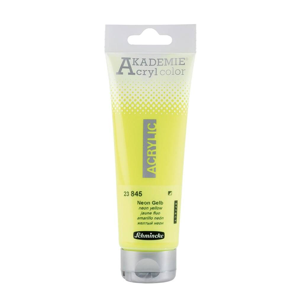 Schmincke Akademie Akrilik Boya 120 ml 845 Neon Yellow