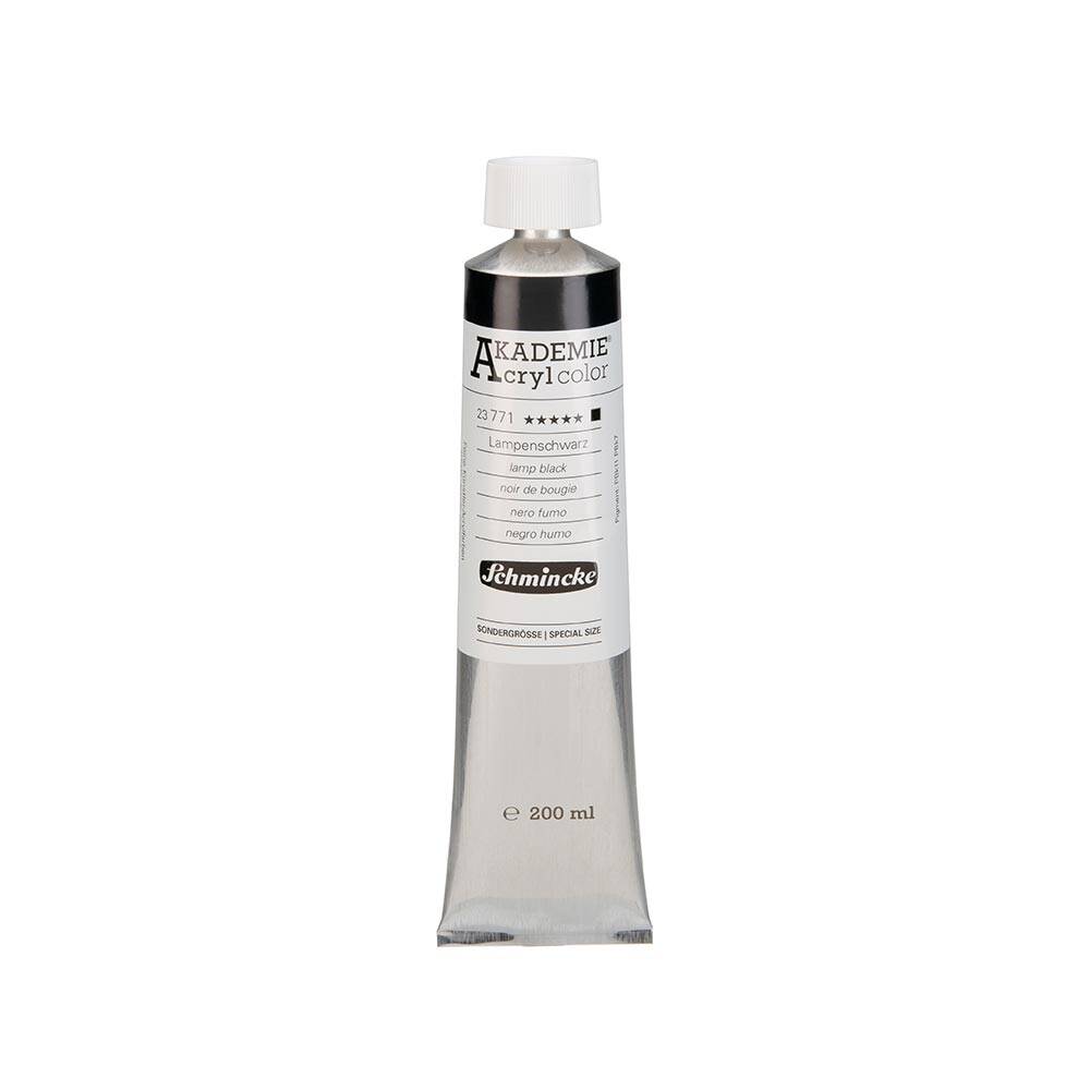 Schmincke Akademie Akrilik Boya 200 ml 771 Lamp Black