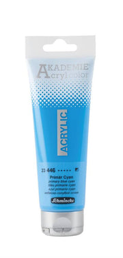 Schmincke Akademie Akrilik Boya 40 ml 446 Primary Blue Cyan