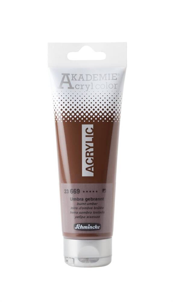Schmincke Akademie Akrilik Boya 40 ml 669 Burnt Umber